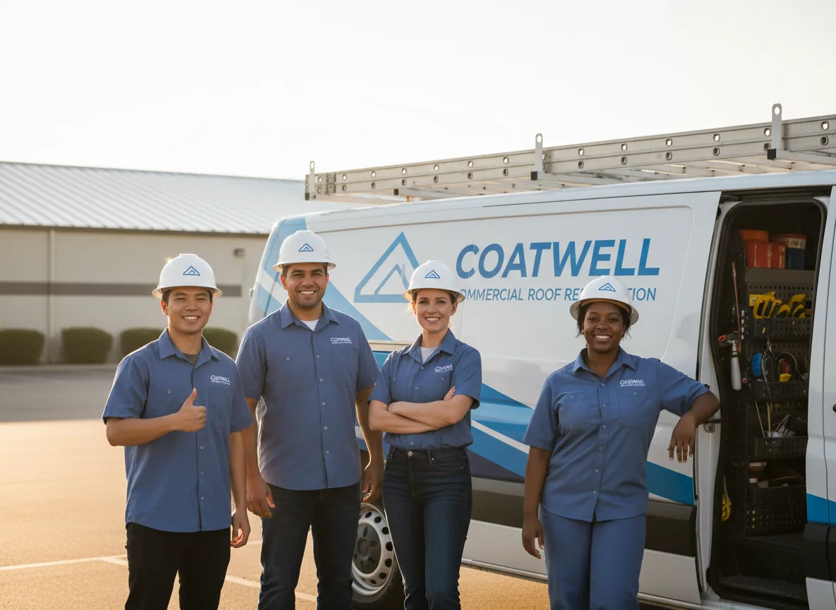 Commercial roof coating company in Falmouth, MA